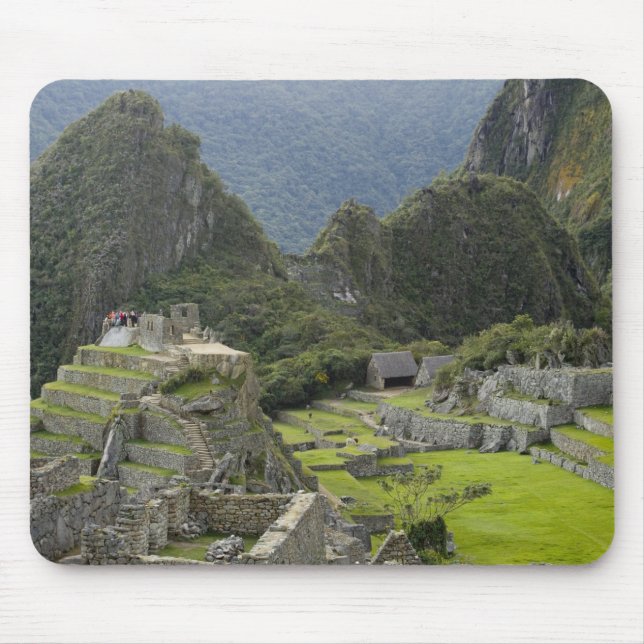 Machu Picchu, Ruinen von Inka Stadt, Peru.2 Mousepad (Vorne)