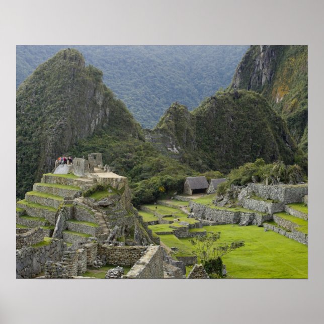 Machu Picchu, Ruinen von Inka Stadt, Peru. 2 Poster (Vorne)