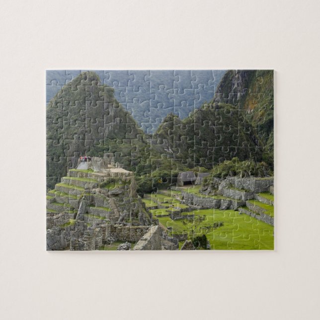 Machu Picchu, Ruinen von Inka Stadt, Peru.2 Puzzle (Horizontal)