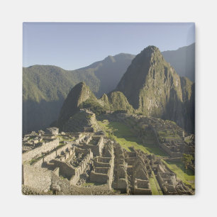 Machu Picchu, Ruinen von Inka Stadt, Peru. Magnet