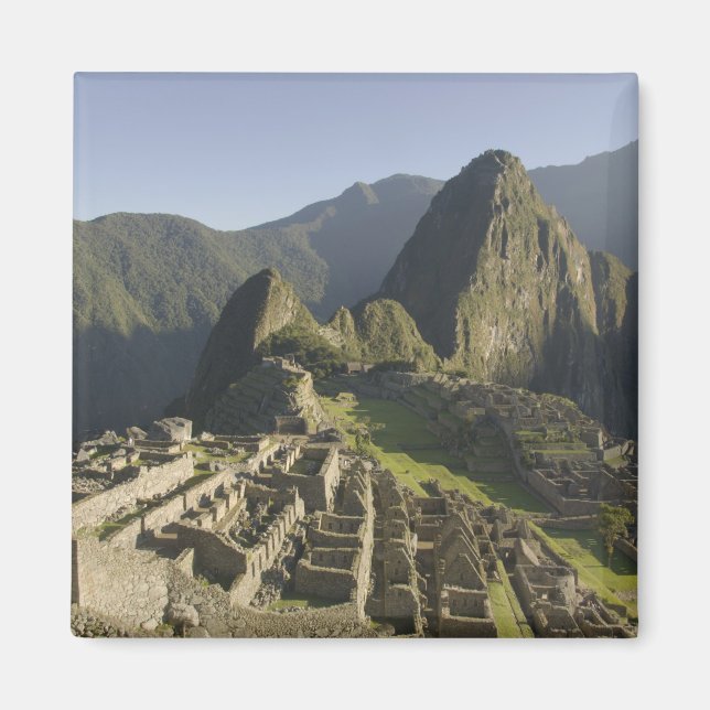 Machu Picchu, Ruinen von Inka Stadt, Peru. Magnet (Vorne)