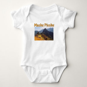 Machu Picchu Ruins Peru Sunrise Baby Strampler