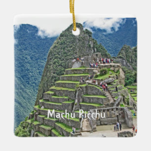 Machu Picchu - Schatz von Peru Keramikornament