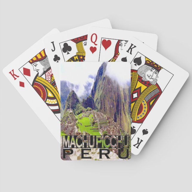 Machu Picchu Spielkarten (Rückseite)