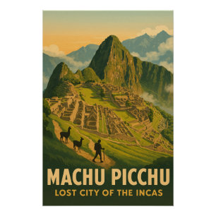 Machu Picchu - Verlorene Stadt der Inkas Poster