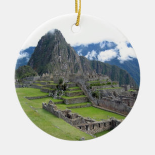 Machu Picchu Verzierung Keramikornament