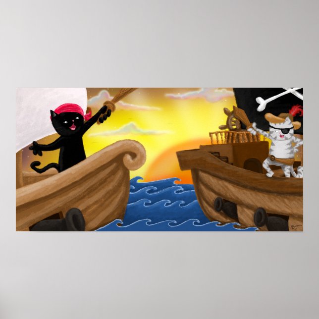 Machu und Jack auf Sea Poster (Vorne)