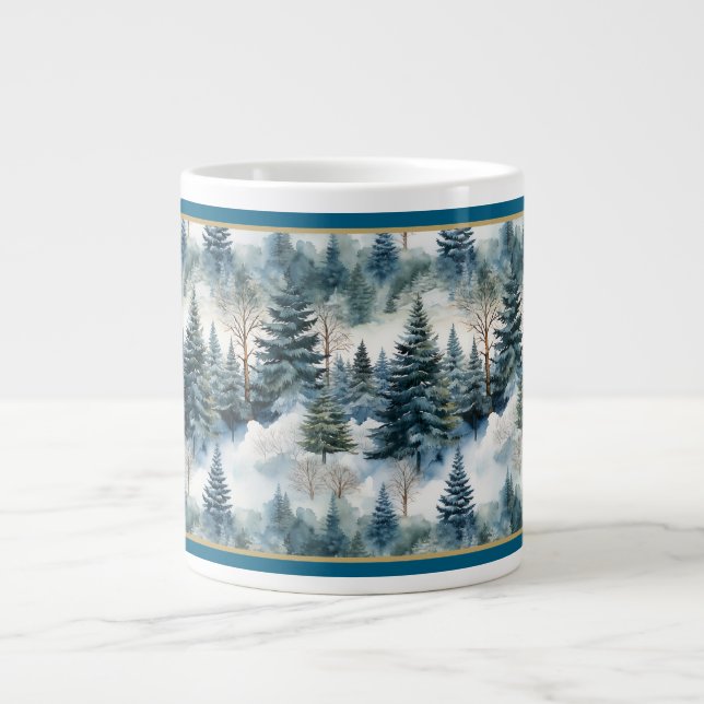 Macical Forest Dinner Bowl Jumbo-Tasse (Vorderseite)