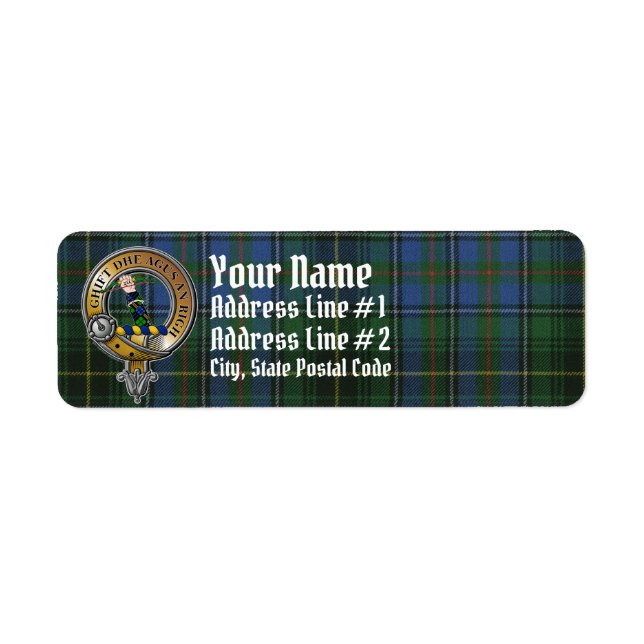 MacInnes Tartan & Abzeichen (Vorne)