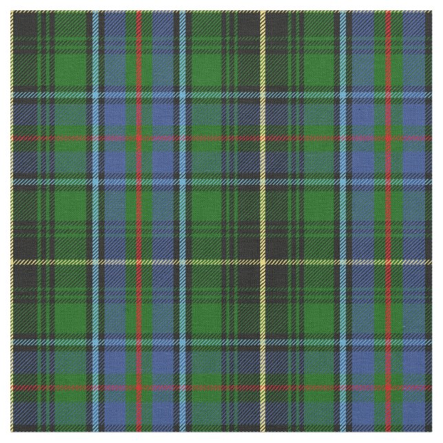 MacInnes Tartan-Druck Stoff (Nahaufnahme)