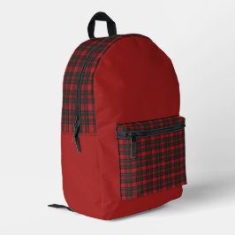 MacIntosh Modern Scottish Clan Tartan Bedruckter Rucksack