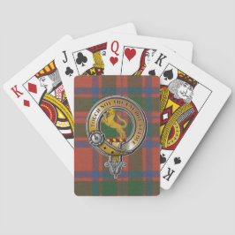 MacIntosh Tartan & Abzeichen Spielkarten