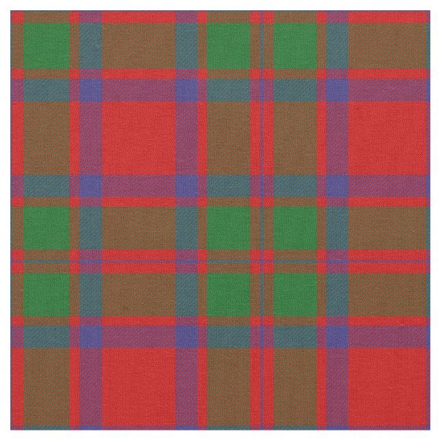 Macintoshtartan-Druck Stoff (Nahaufnahme)