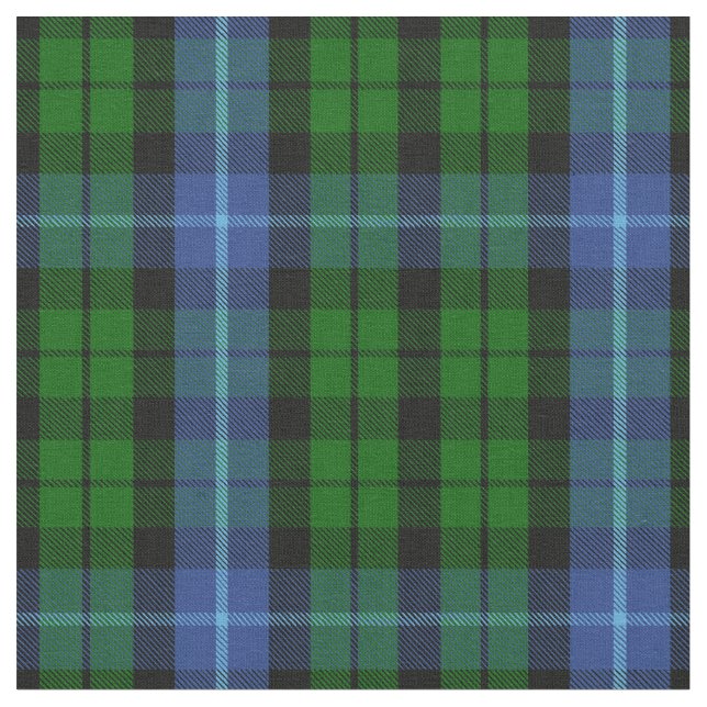 MacIntyre Tartan-Druck Stoff (Nahaufnahme)