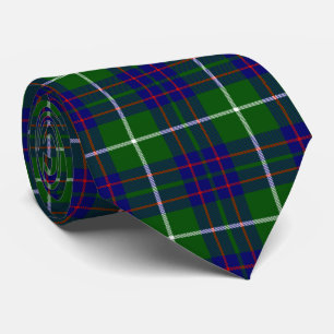 MacIntyre Tartan grün blau kariert Krawatte