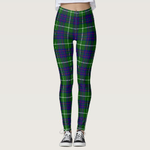 MacIntyre tartan grün kariert Leggings