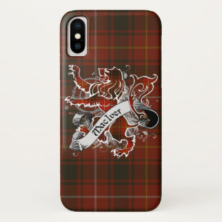 MacIver Tartan Lion iPhone X Hülle