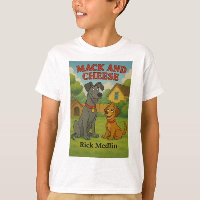 Mack and Cheese Kids T-Shirt (Vorderseite)