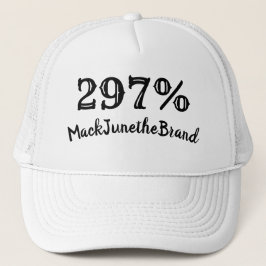 Mack June die Marke White Trucker cap 297% Truckerkappe