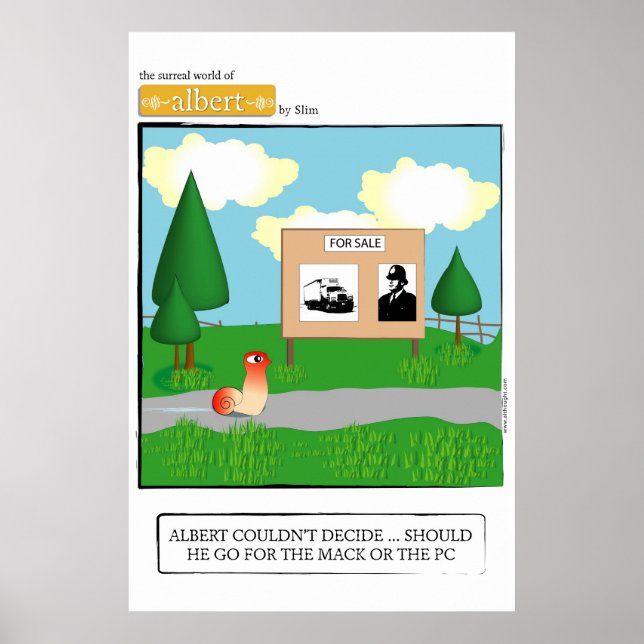 Mack or PC Poster (Vorne)