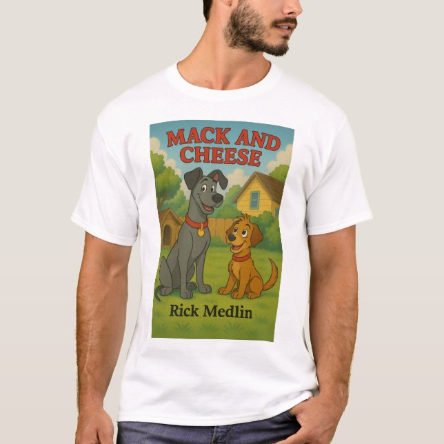 Mack und Cheese Herren T-Shirts (Vorderseite)