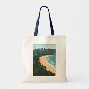 Mackay Australien Reise Kunst Vintage Tragetasche