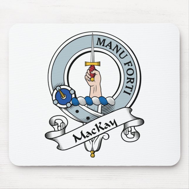 MacKay Clan-Abzeichen Mousepad (Vorne)