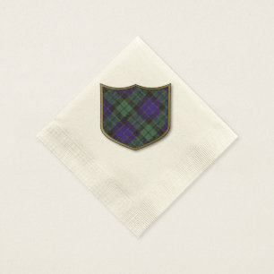 Mackay Clan Kariert schottischer Tartan Serviette