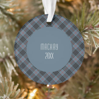 MacKay Clan Tartan Scottish Kariert Ornament