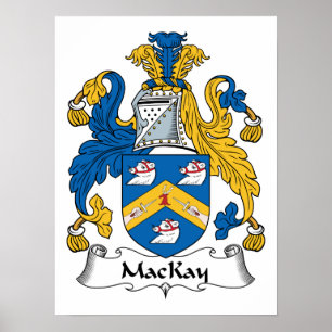 MacKay-Familienwappen Poster