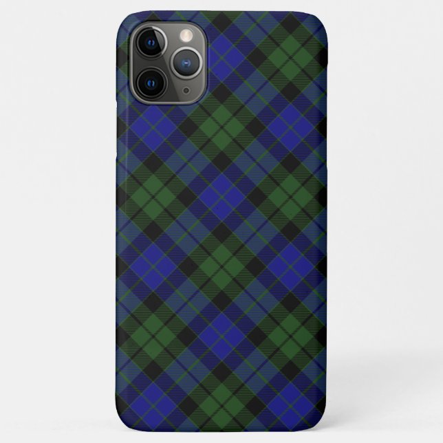 MacKay Green Scottish Clan Tartan Kariert Case-Mate iPhone Hülle (Rückseite)
