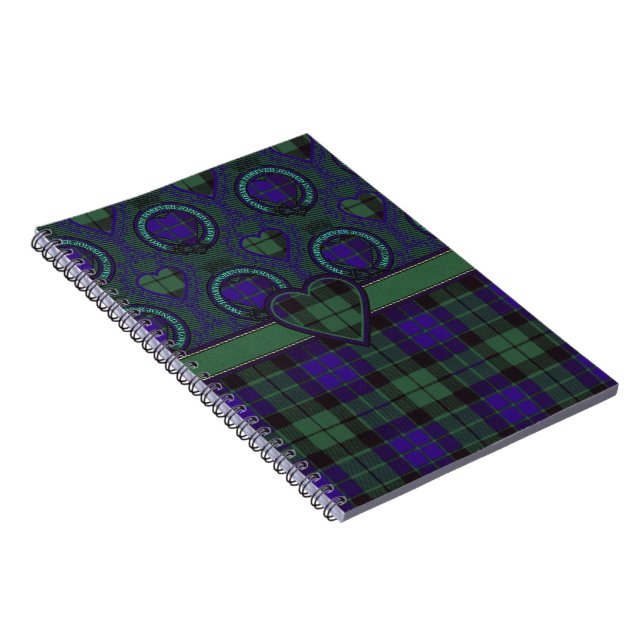 Mackay Scottish Tartan Notizblock (Rechte Seite)