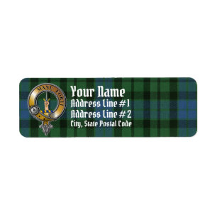 MacKay Tartan & Abzeichen