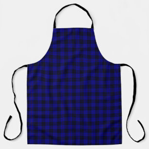 MacKay Tartan Blau kariert Schürze