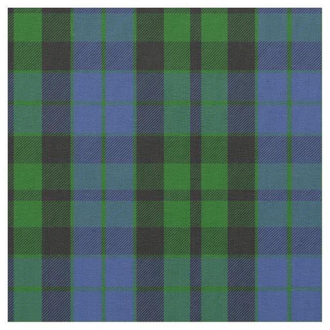 MacKay Tartan-Druck Stoff (Nahaufnahme)