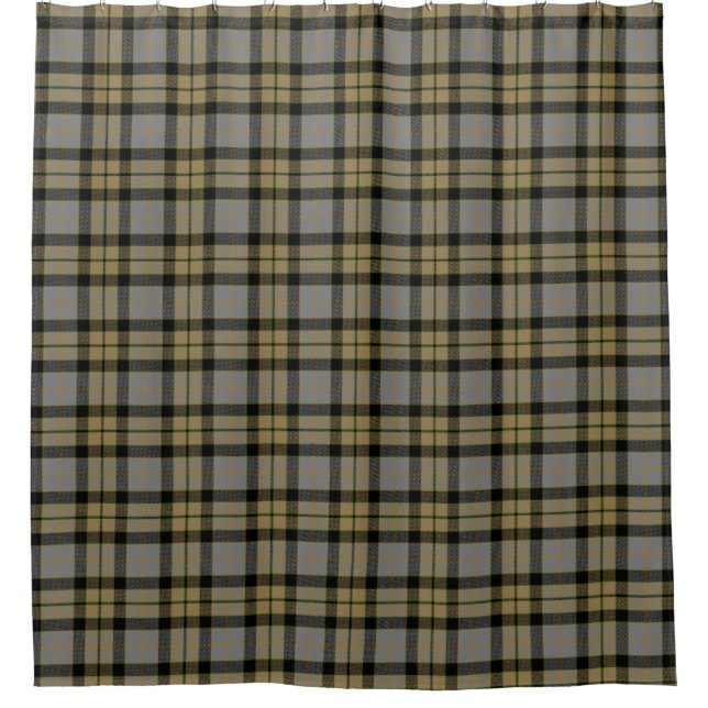 MacKay verwitterte Tartan-Duschvorhang Duschvorhang (Vorderseite)