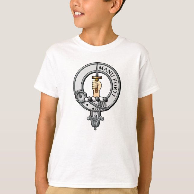 MacKay Wappen Abzeichen T-Shirt (Vorderseite)