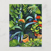 Macke - Blume im Garten