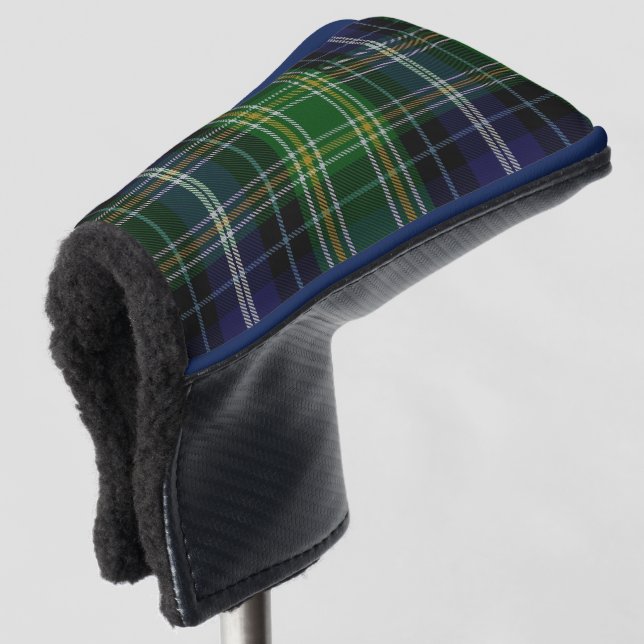 MacKellar Tartan Kariert Putter Cover Golf Headcover (3/4 Vorderseite)