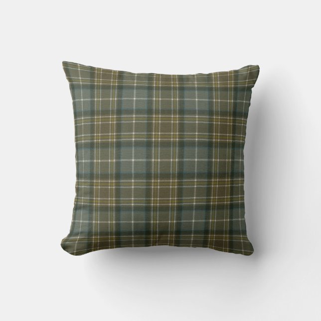 MacKellar Weathered Original Scottish Tartan Kissen (Vorderseite)