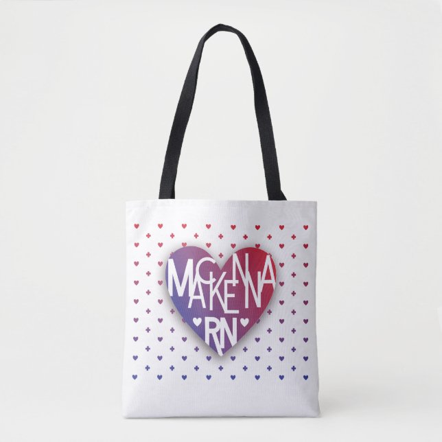 Mackenna RN Lover's Heart Tasche (Vorderseite)