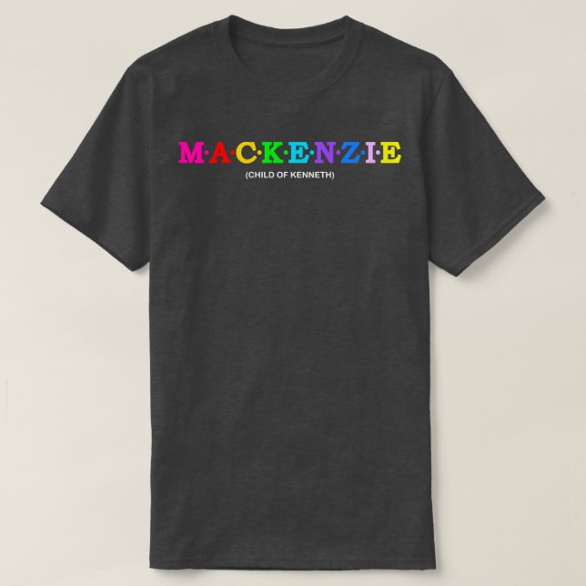 Mackenzie Child of Kenneth T-Shirt (Design vorne)