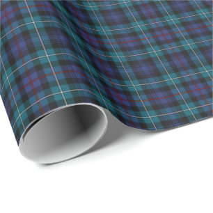 Mackenzie Clan Modern Tartan Geschenkpapier