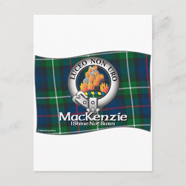 Mackenzie Clan Postkarte (Vorderseite)