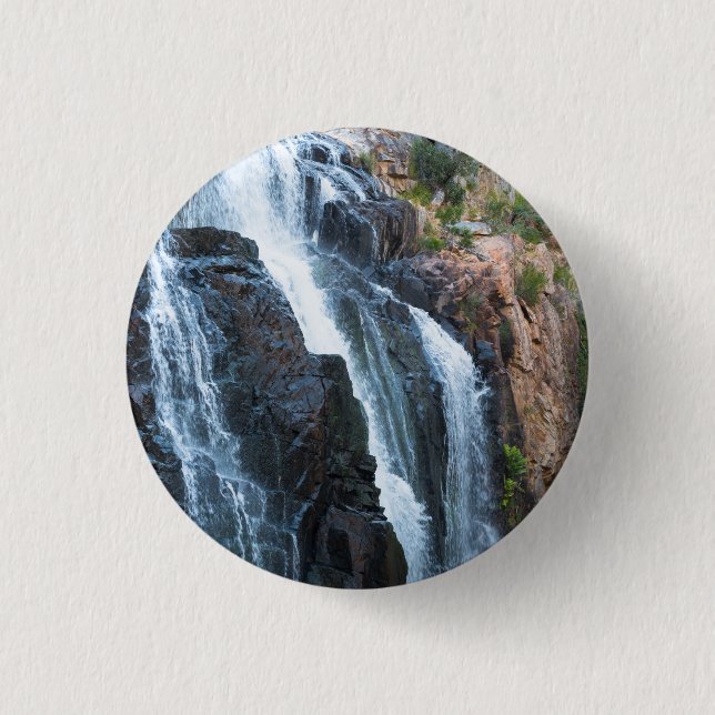 Mackenzie Falls, Grampian National Park, Victoria Button (Vorderseite)