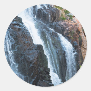 Mackenzie Falls, Grampian-Nationalpark, Victoria Runder Aufkleber