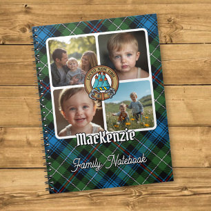 MacKenzie Familienfoto-Collage Notizblock