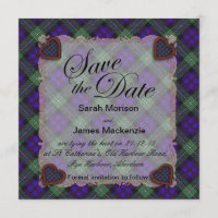 Mackenzie Scottish Clan Tartan - Kariert