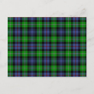 MacKenzie Tartan (alias Seaforth Highlanders Tarta Postkarte
