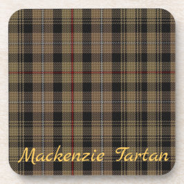 Mackenzie Tartan Untersetzer Hochzeitsgeschenk Set